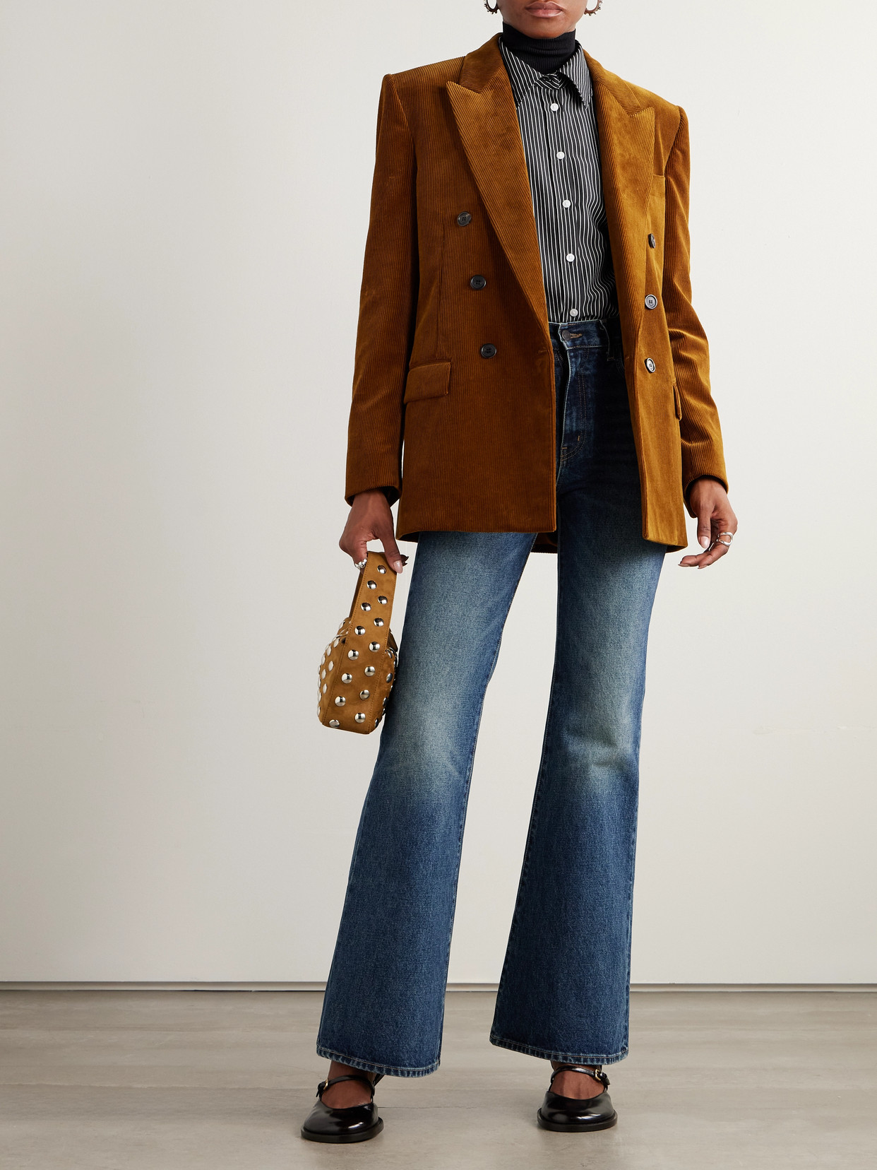 Lyndsey Striped Poplin Shirt