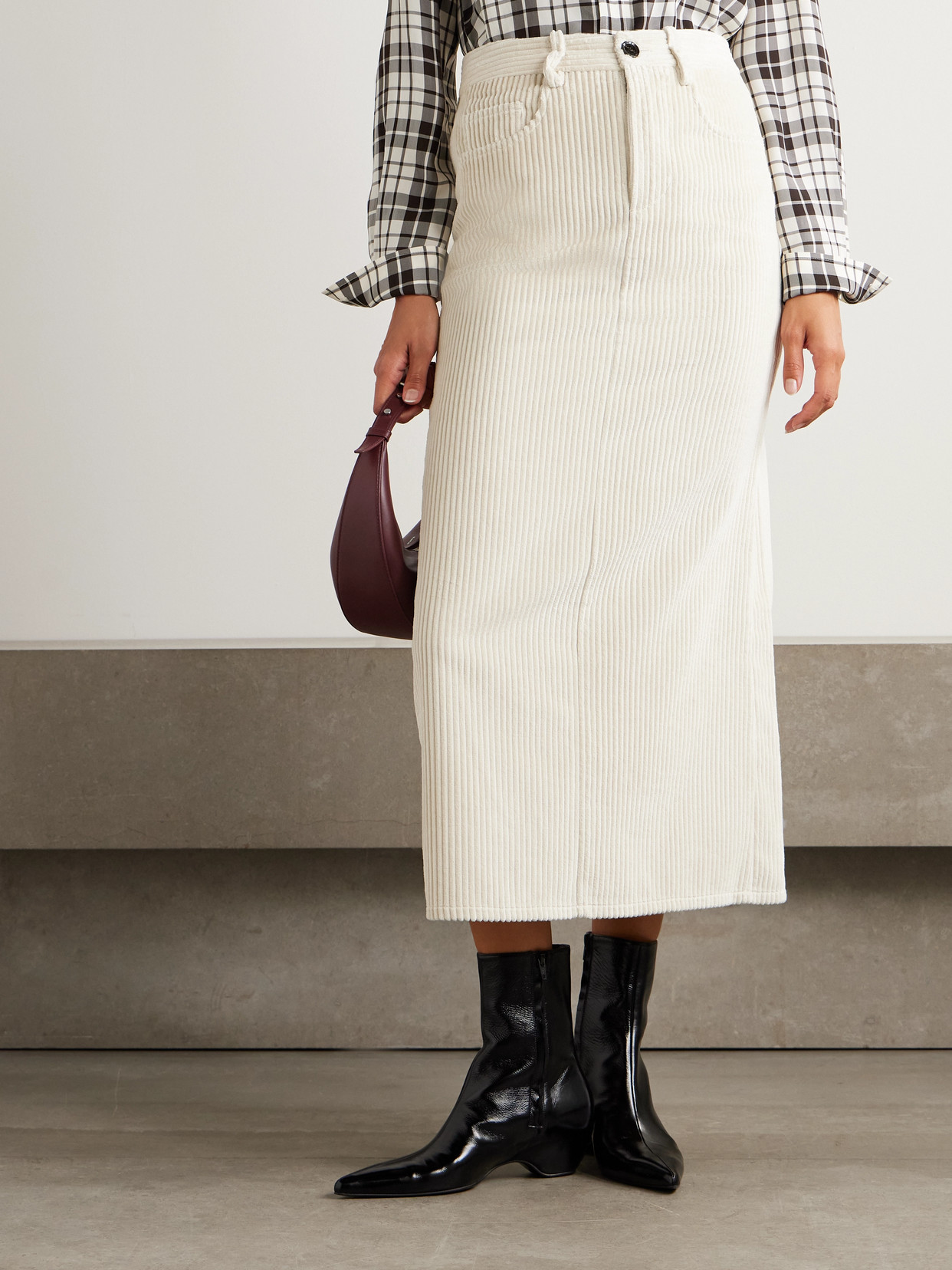 Calder Cotton-Corduroy Midi