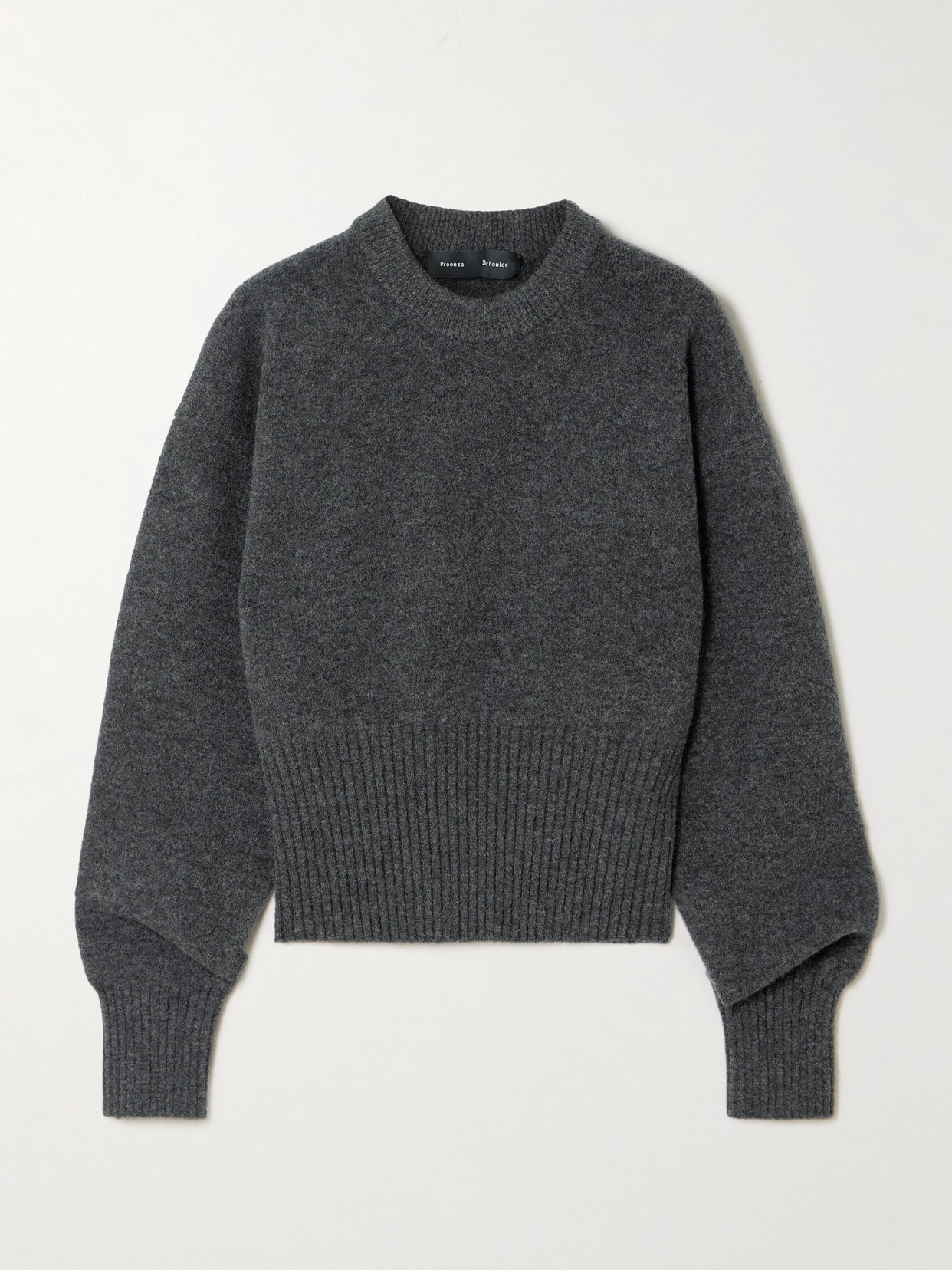 Proenza Schouler Randi Knitted Sweater In Gray
