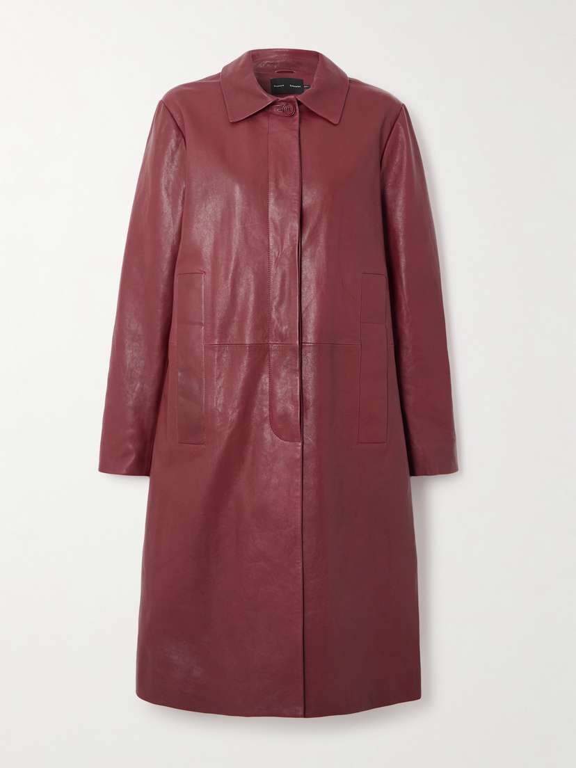 Proenza Schouler Nissi Leather Coat