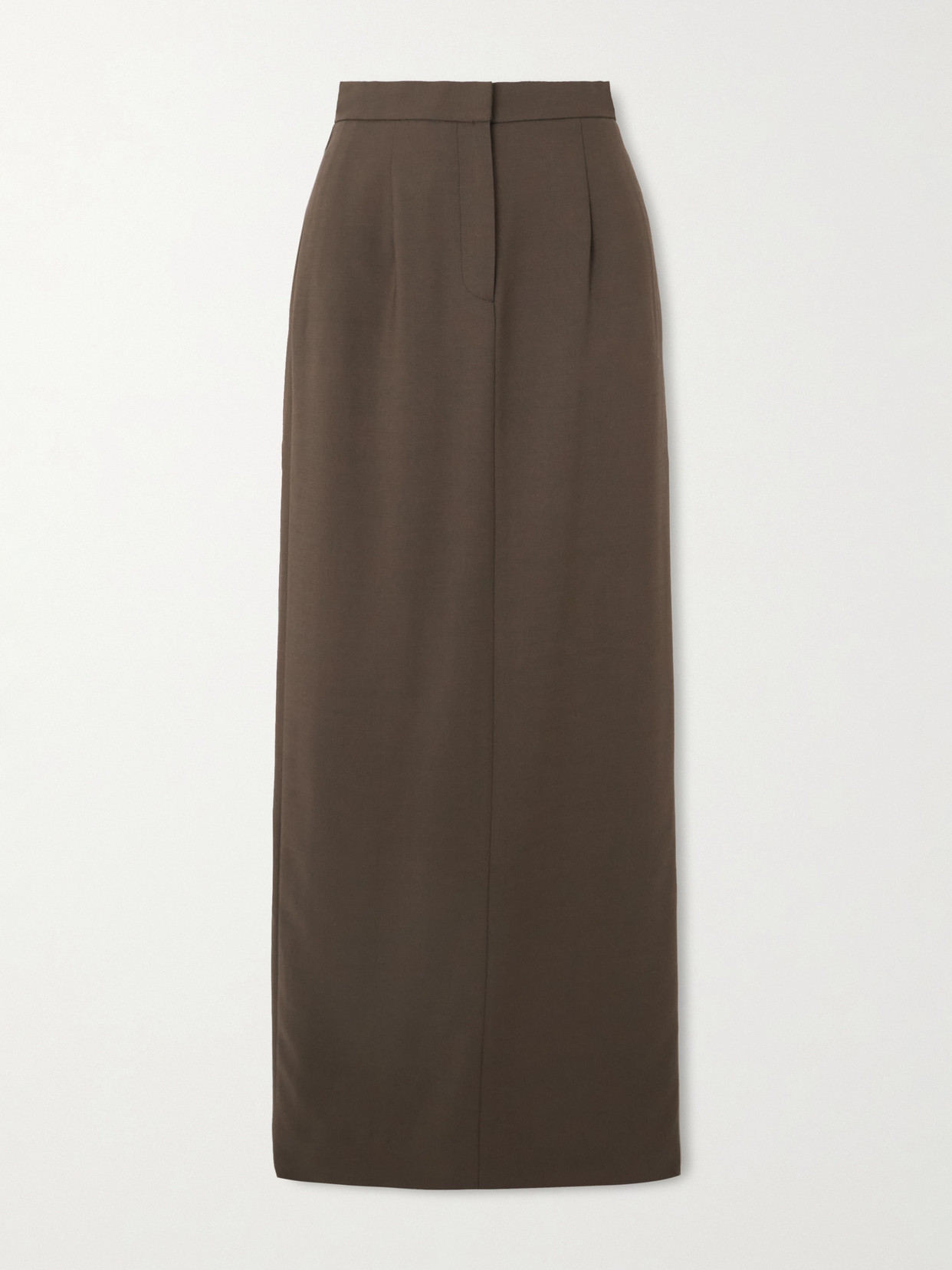Tove Fey Woven Maxi Skirt In Gray