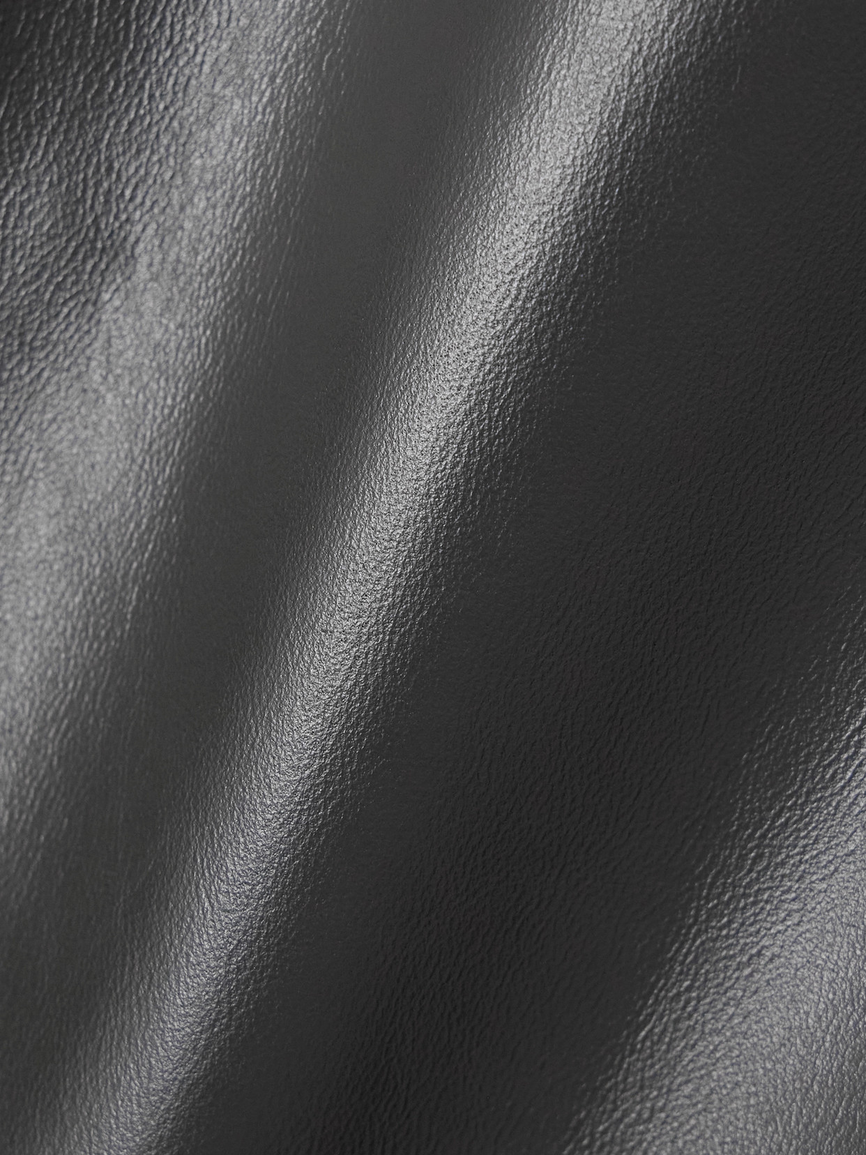 Tove Yeal Paneled Leather Straight-leg Pants In Black