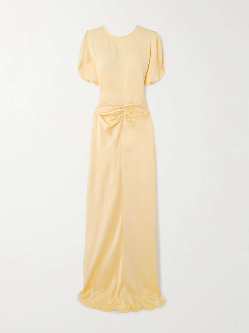 Victoria Beckham Bella Satin-crepe Gown