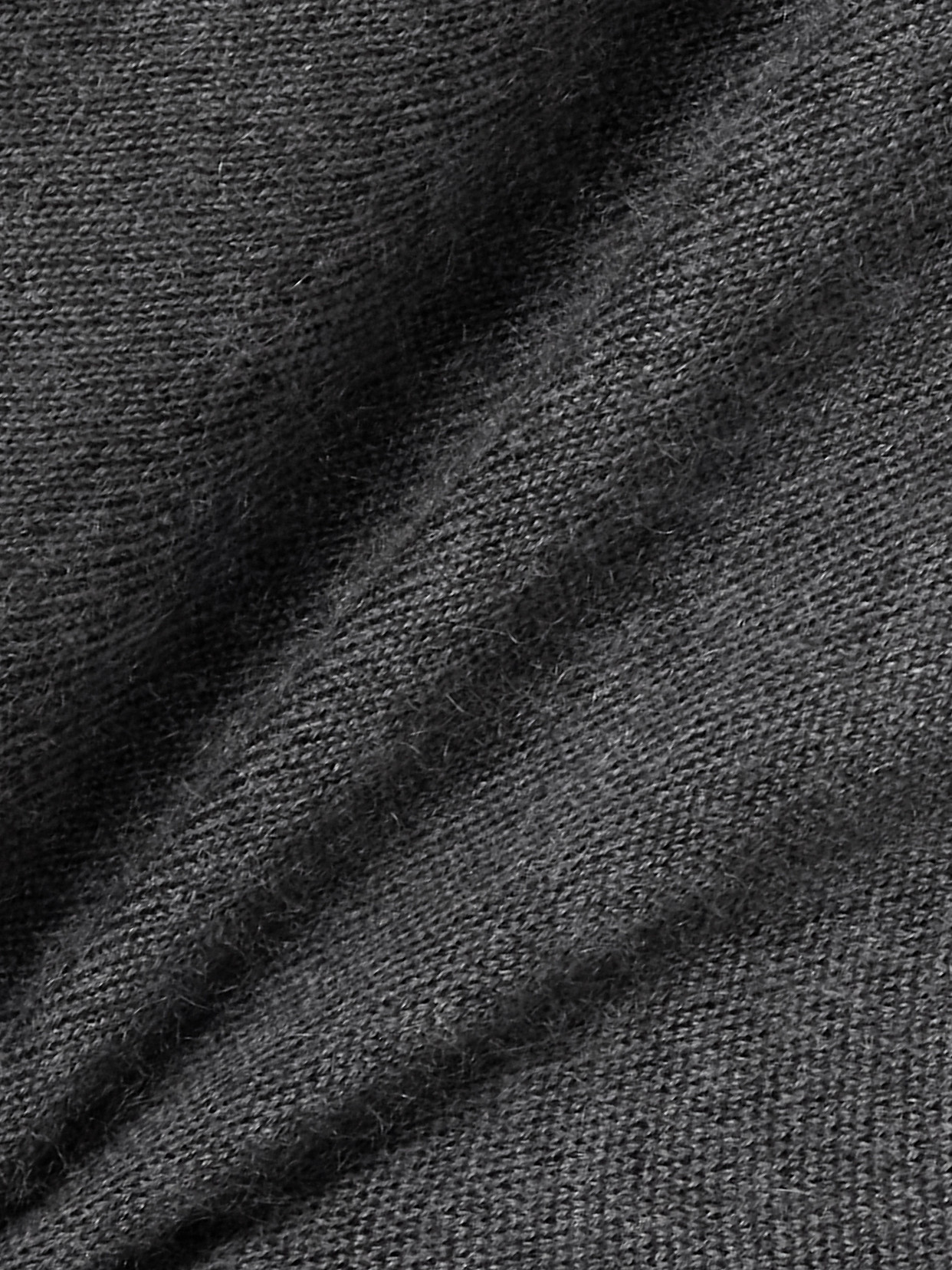 Ralph Lauren Cashmere Turtleneck Sweater In Gray
