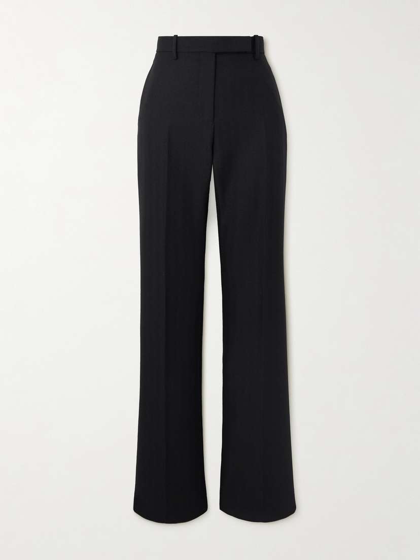 Tom Ford Herringbone Wool Straight-leg Pants