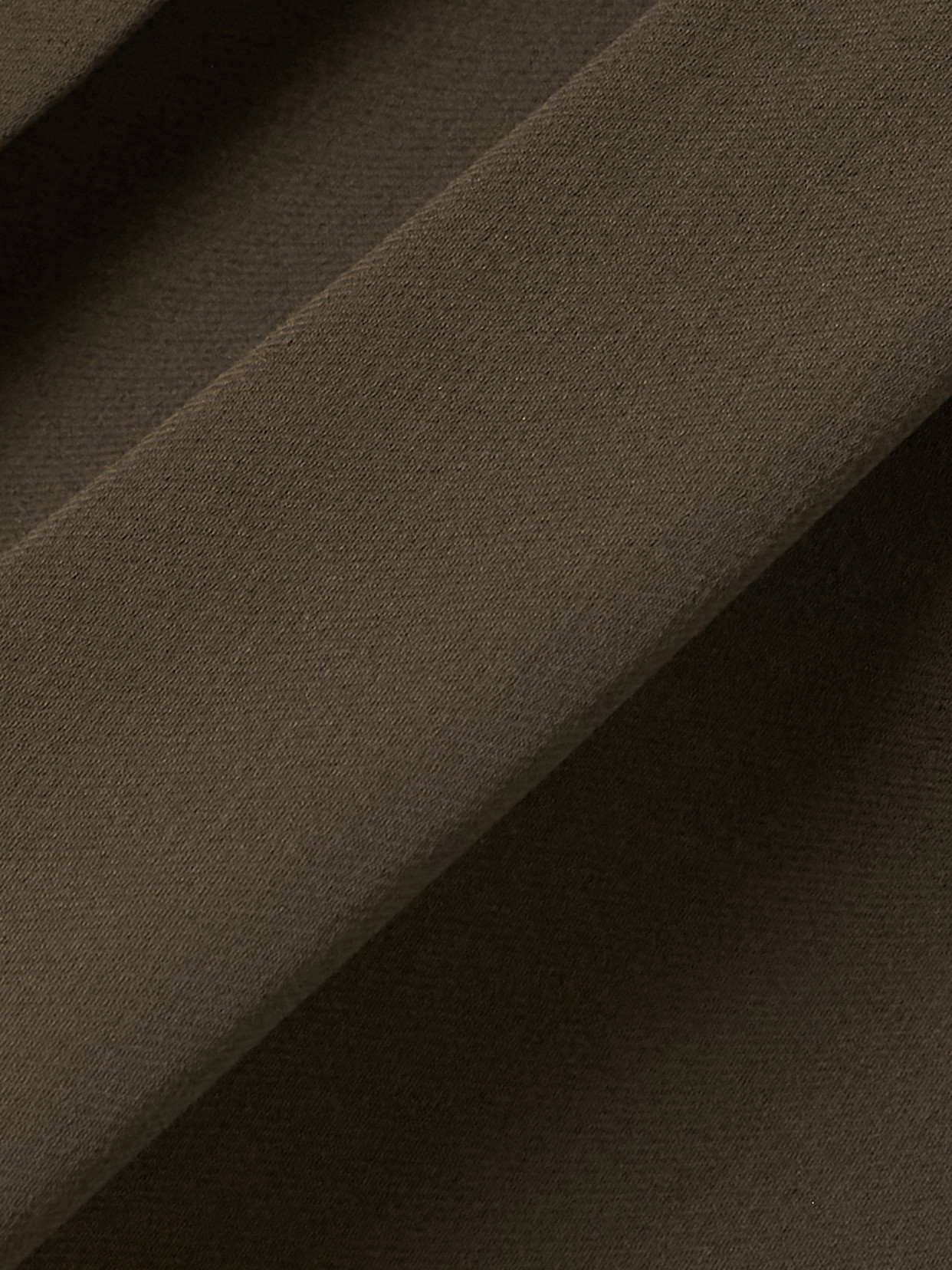 Tom Ford Long-sleeved Silk Georgette Blouse In Green