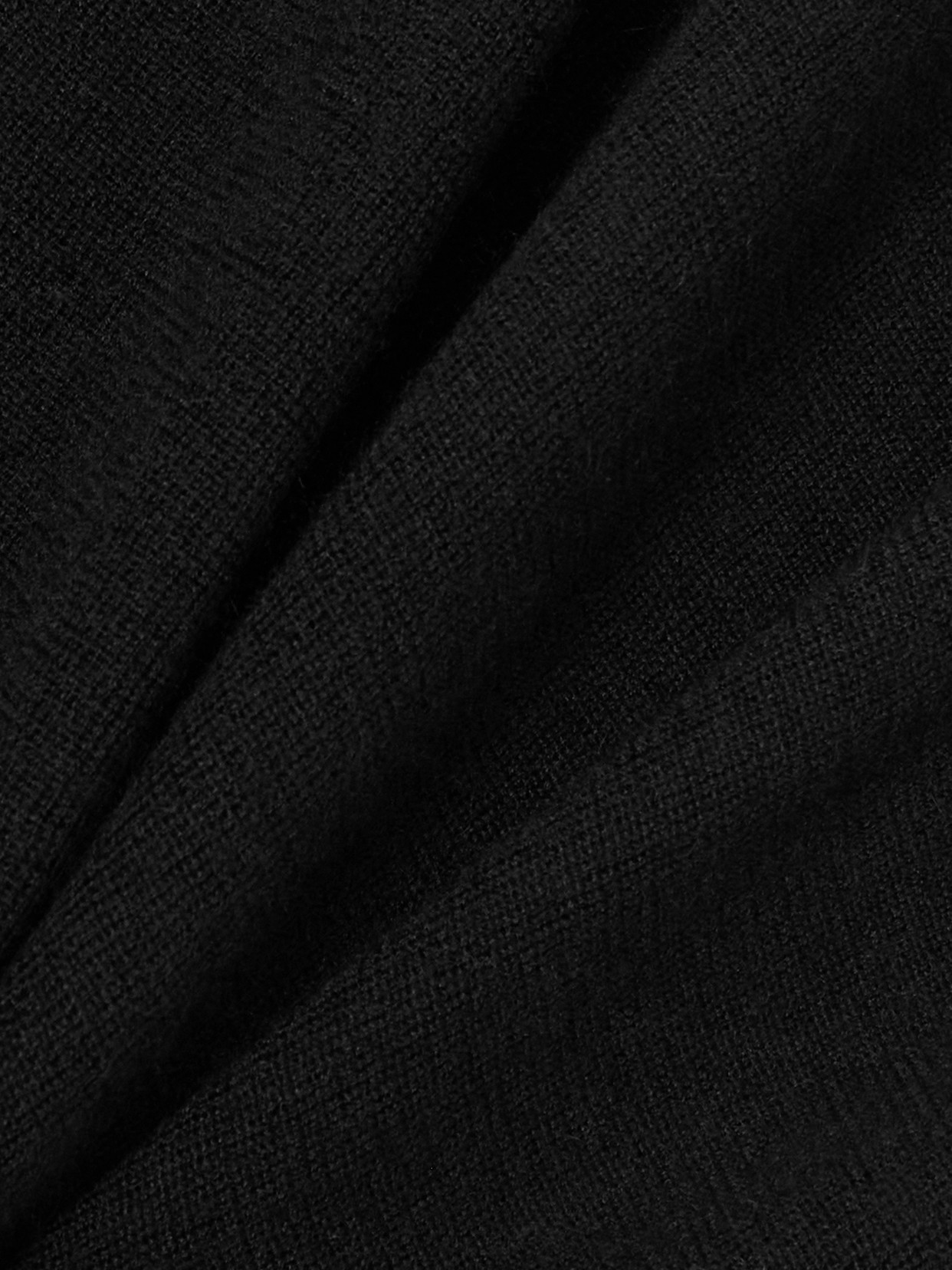 Tom Ford Cashmere-blend Turtleneck Maxi Dress In Black