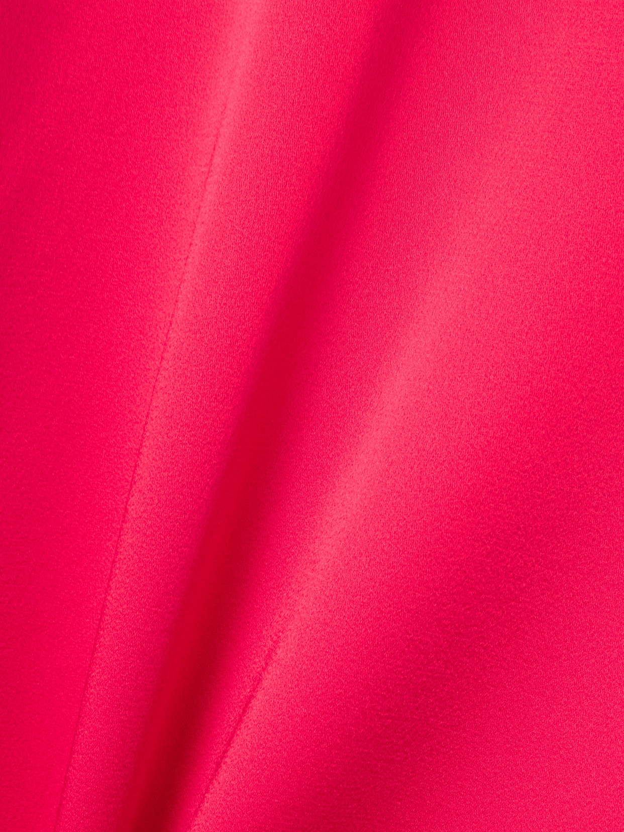 Tom Ford Scarf-detailed Asymmetric Satin-crepe Dress In Red