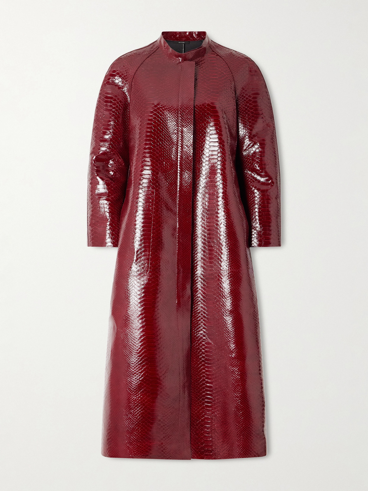 Snake-Effect Coat