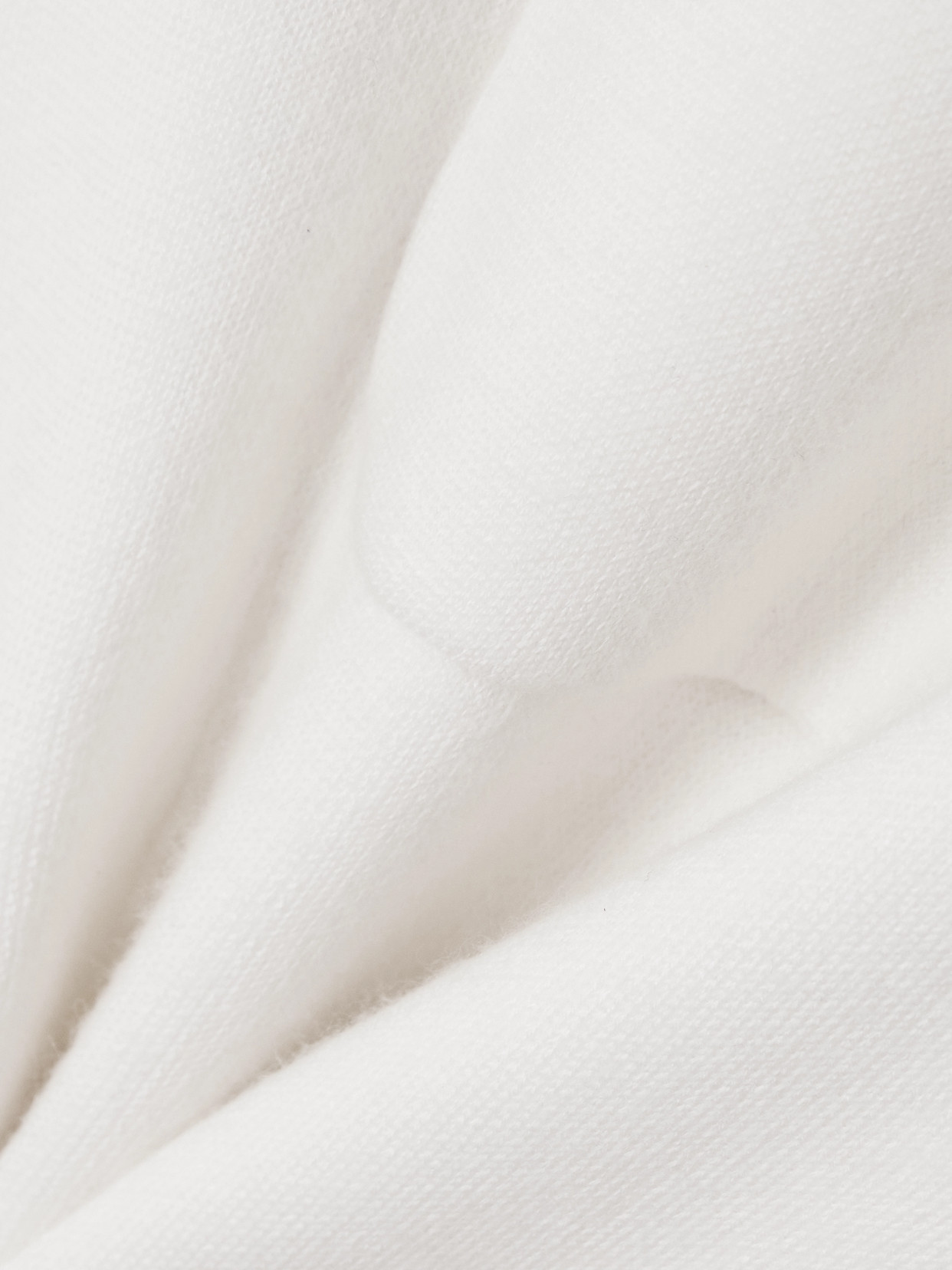 Tom Ford Jersey Tapered Trackpants In White