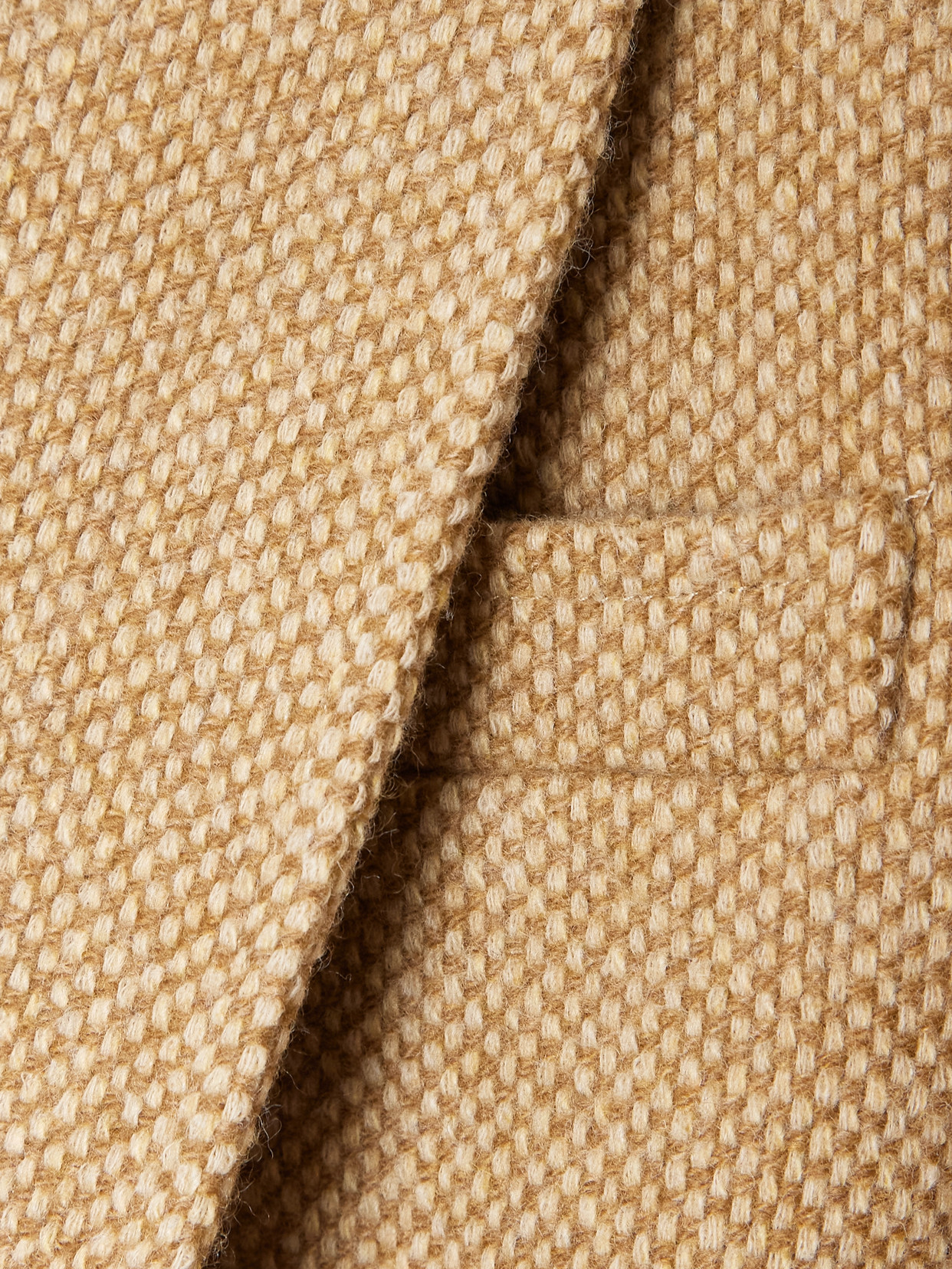 Ralph Lauren Eli Wool And Cashmere-blend Tweed Blazer In Brown