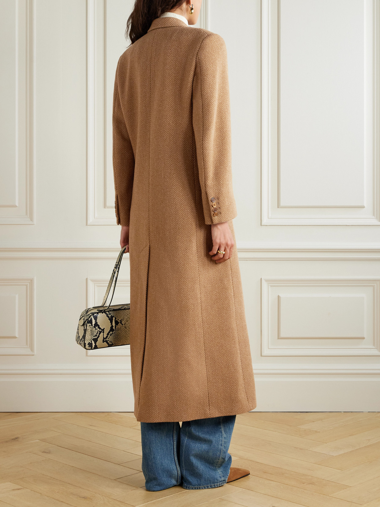 Collection - Amory Herringbone Coat
