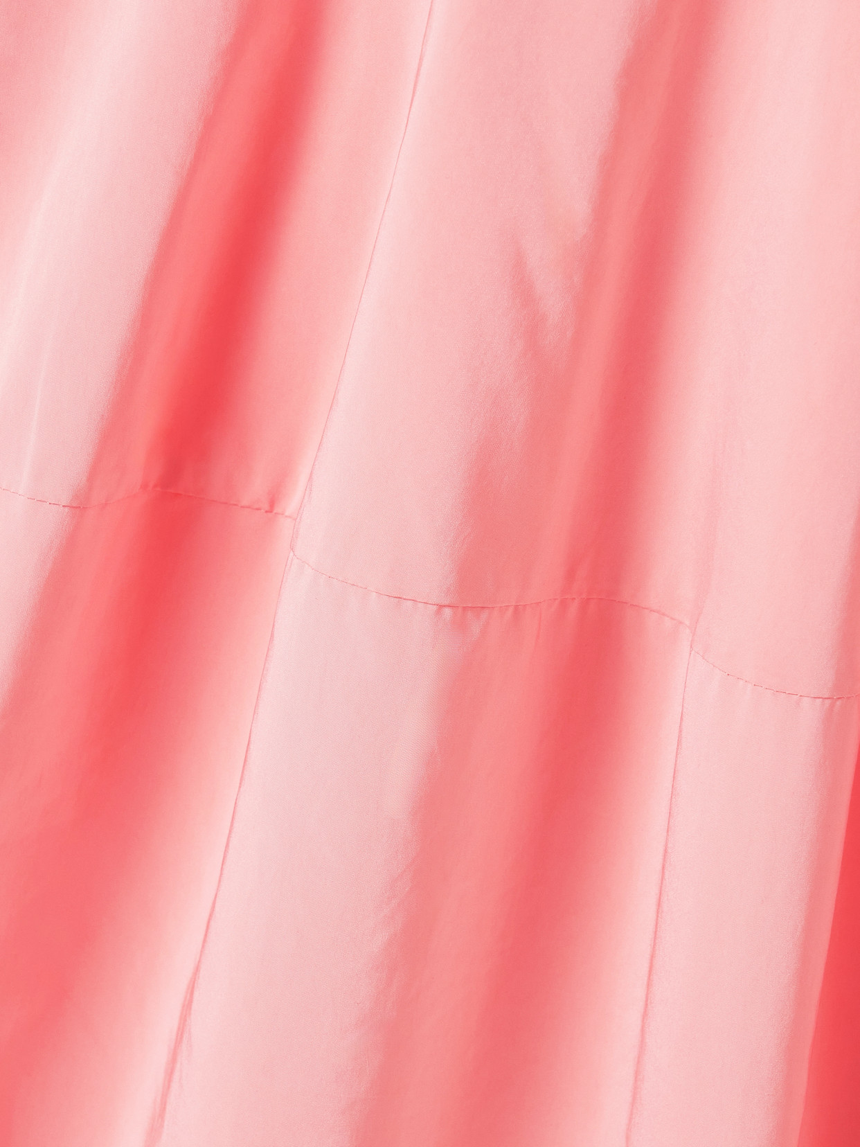 Tibi Asymmetric Taffeta Midi Skirt In Pink
