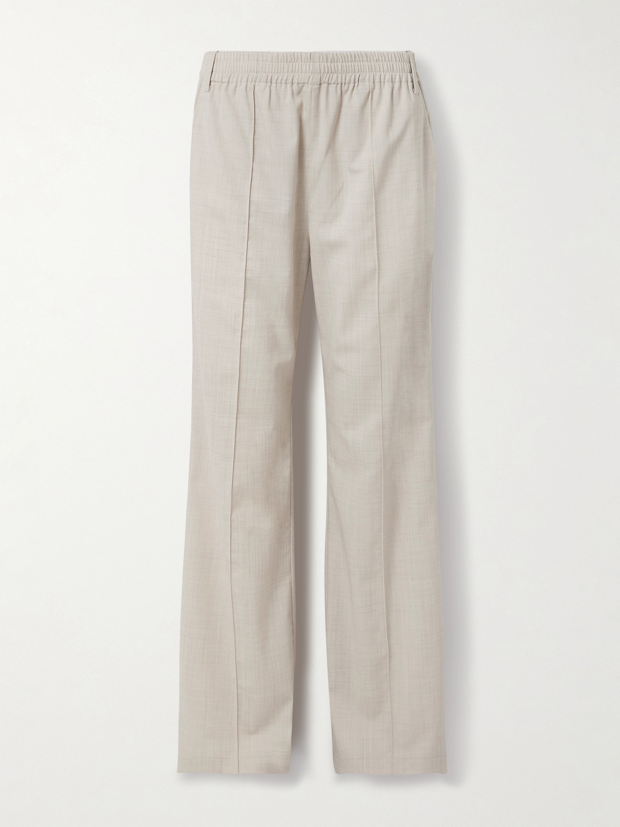Tibi Scottie Woven Pants In Neutral