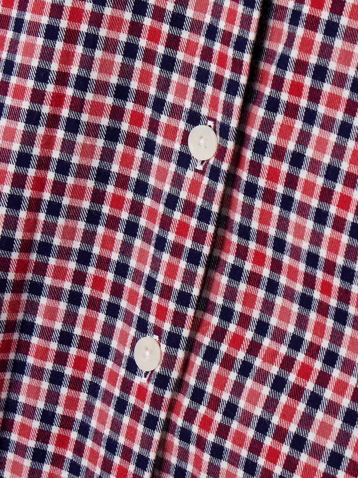 Checked Cotton-Flannel Shirt