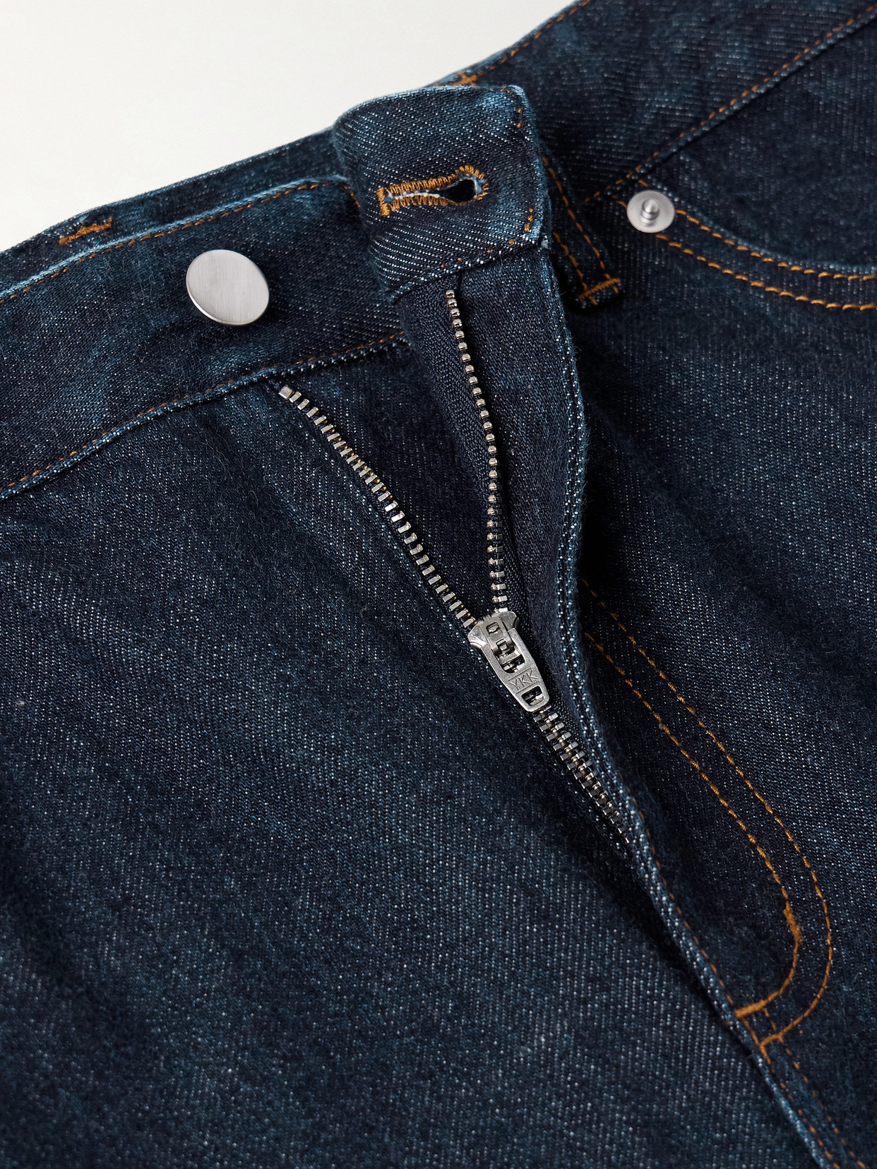 Tibi Alec High-rise Straight-leg Jeans In Blue