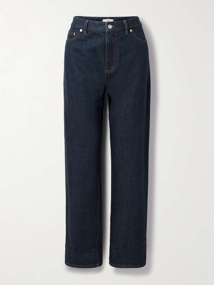 Tibi Alec Low-rise Straight-leg Selvedge Jeans