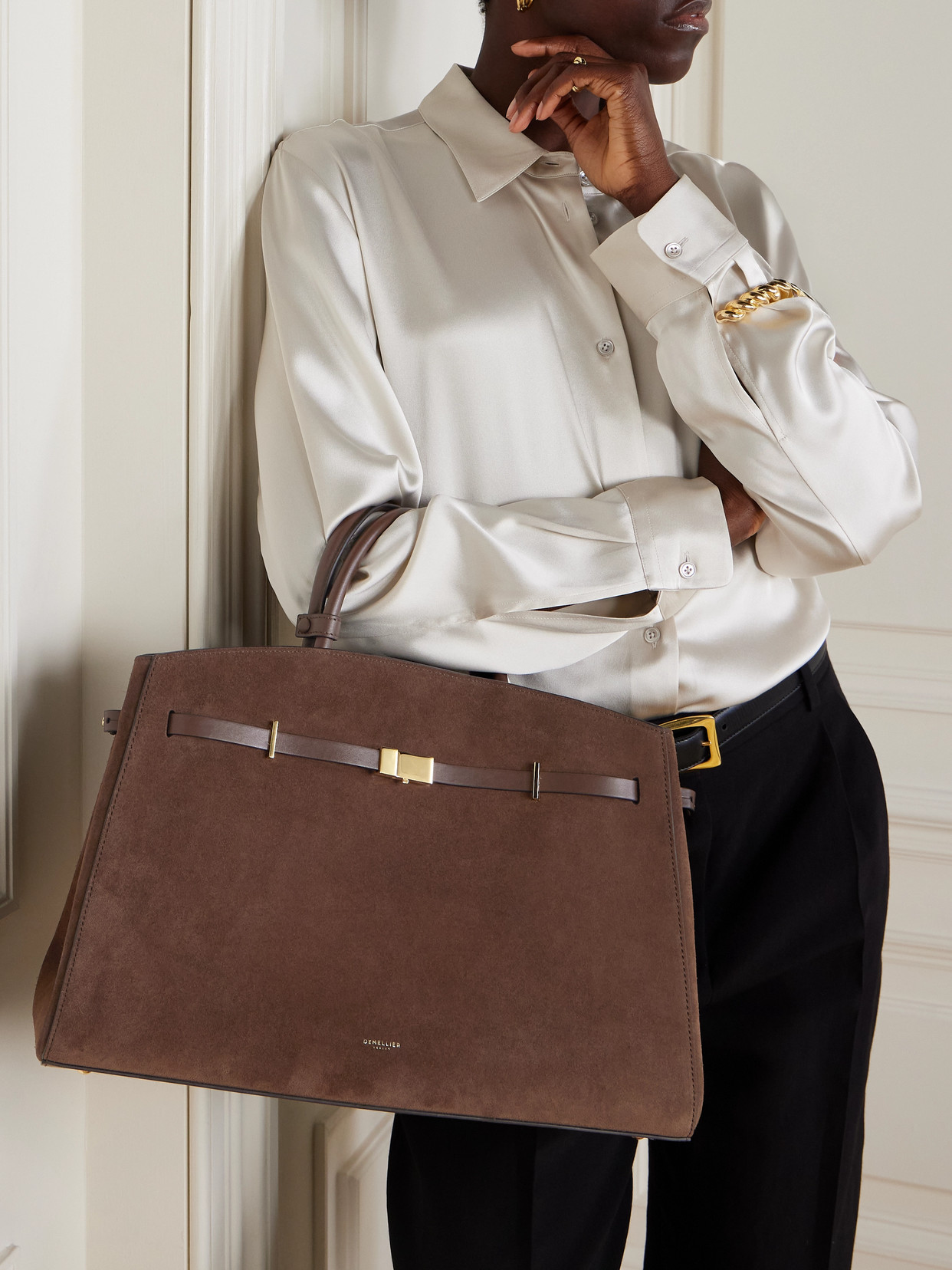 Demellier The Hudson Leather Tote