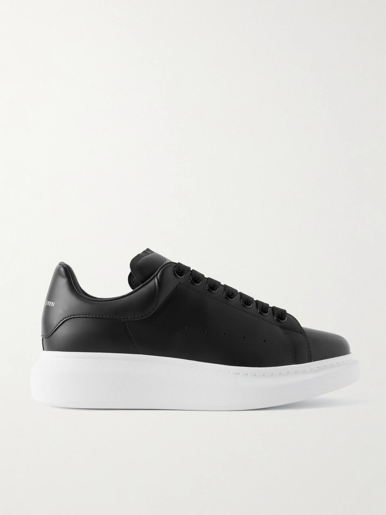 Alexander Mcqueen Exaggerated-sole Leather Sneakers