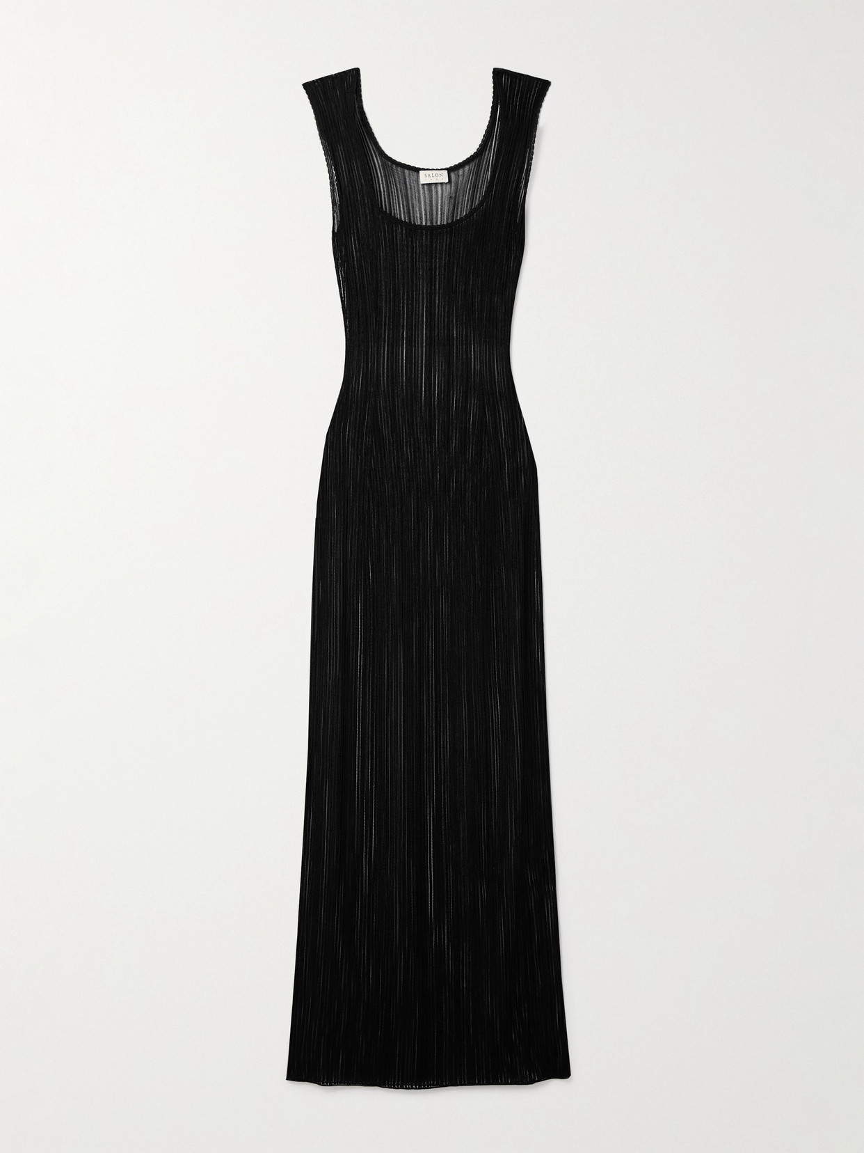 Salon 1884 Canova Ribbed-knit Maxi Dress