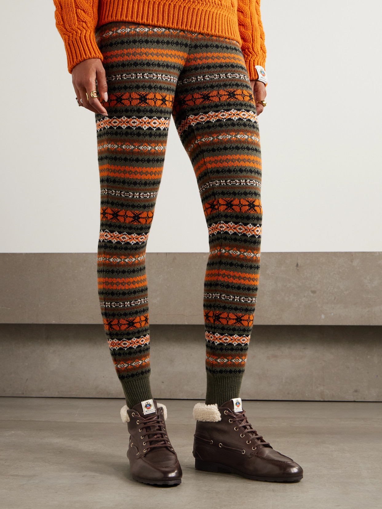 Phedry Shearling-Trimmed Ankle Boots