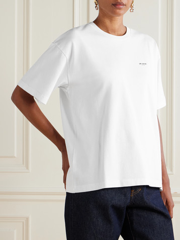 AIMÉ LEON DORE Printed cotton-jersey T-shirt