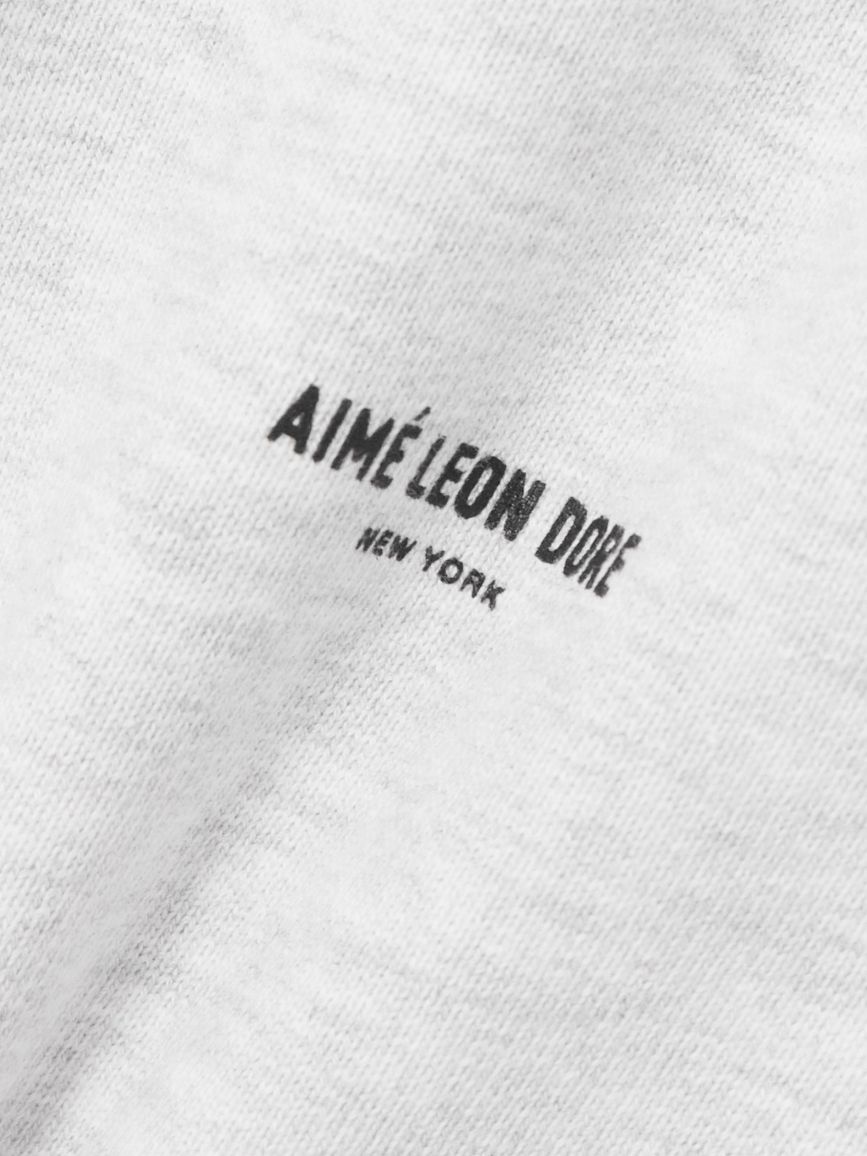 Aimé Leon Dore Elastic Waist Sports Pants In Gray