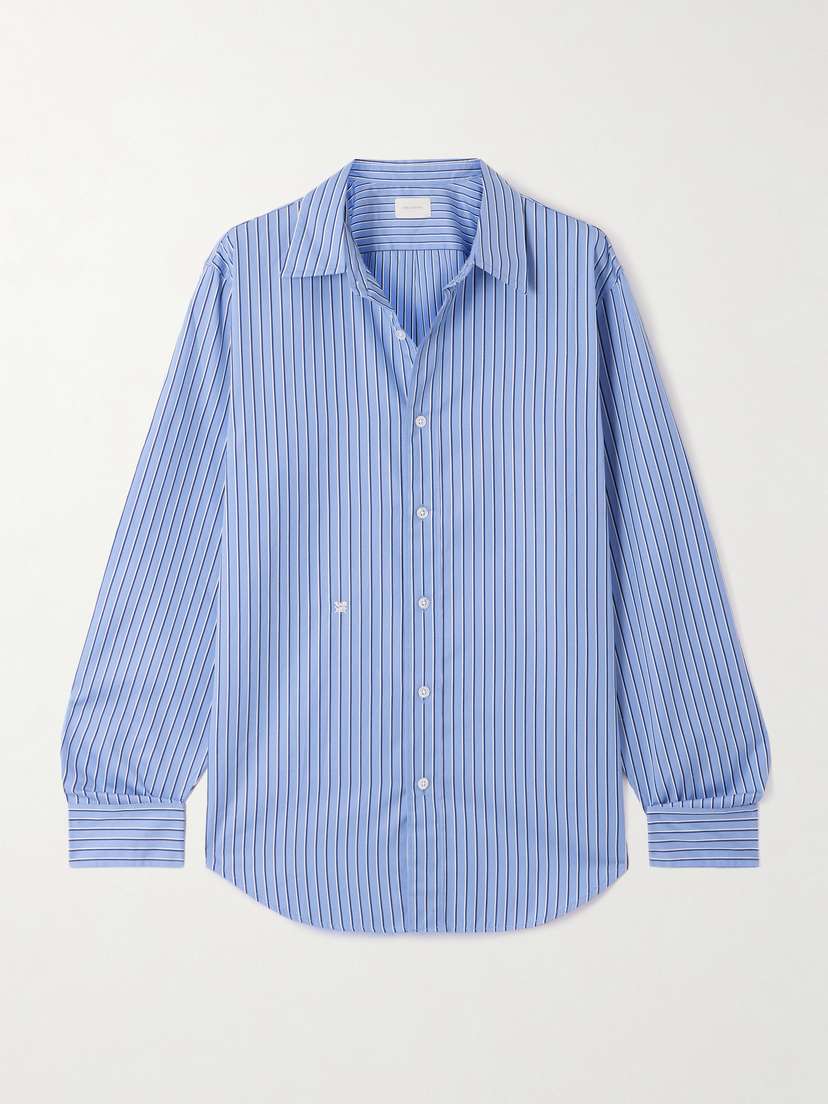 Aimé Leon Dore Striped Cotton-poplin Shirt