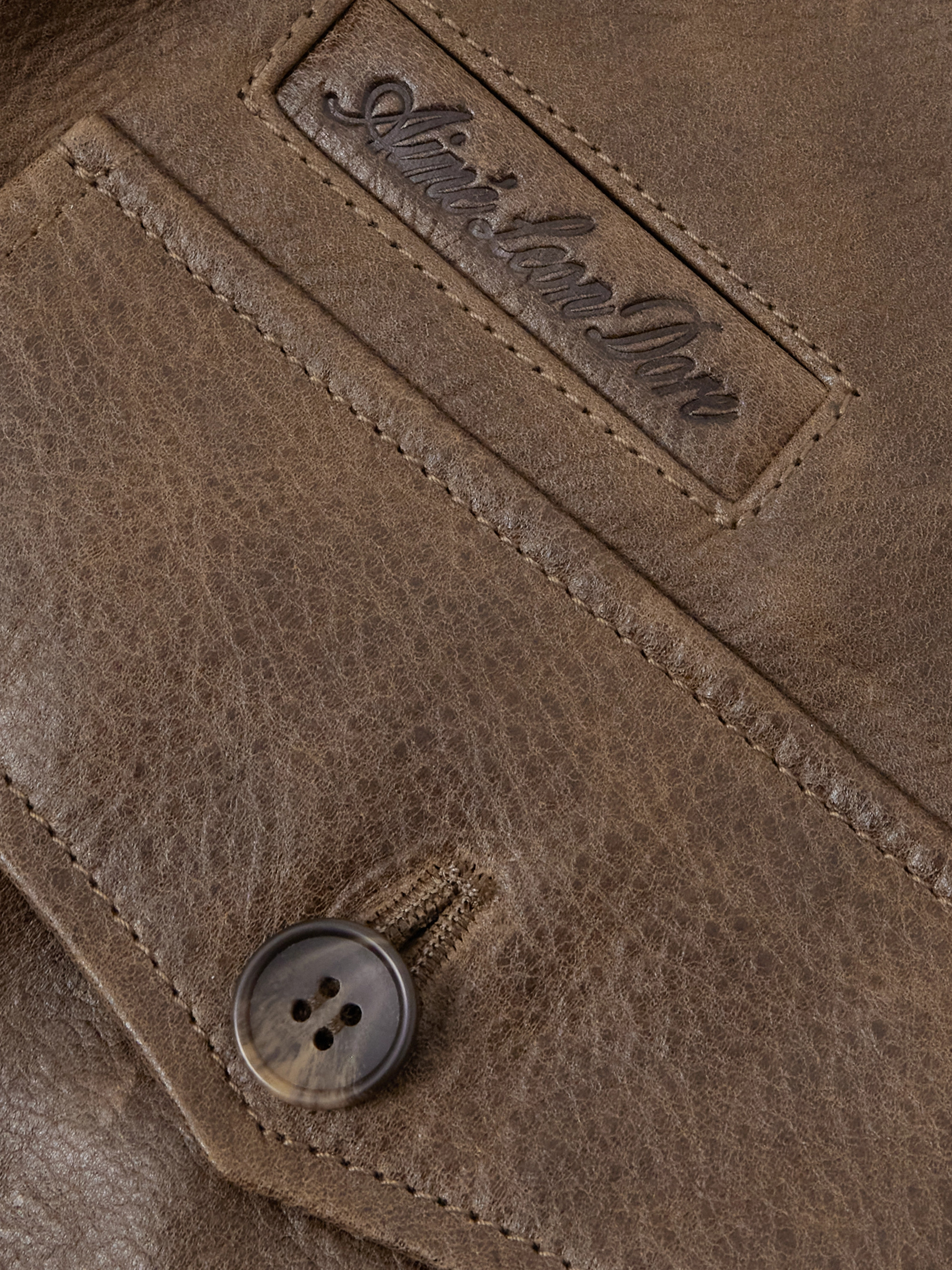 AIMÉ LEON DORE Leather jacket thumbnail