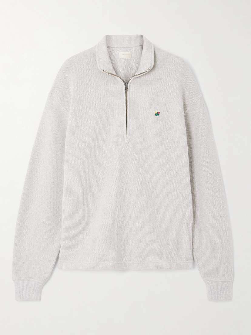 Aimé Leon Dore Embroidered Cotton Sweatshirt