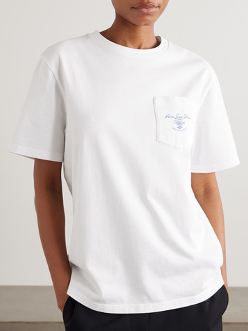 AIMÉ LEON DORE Clothier printed cotton-jersey T-shirt