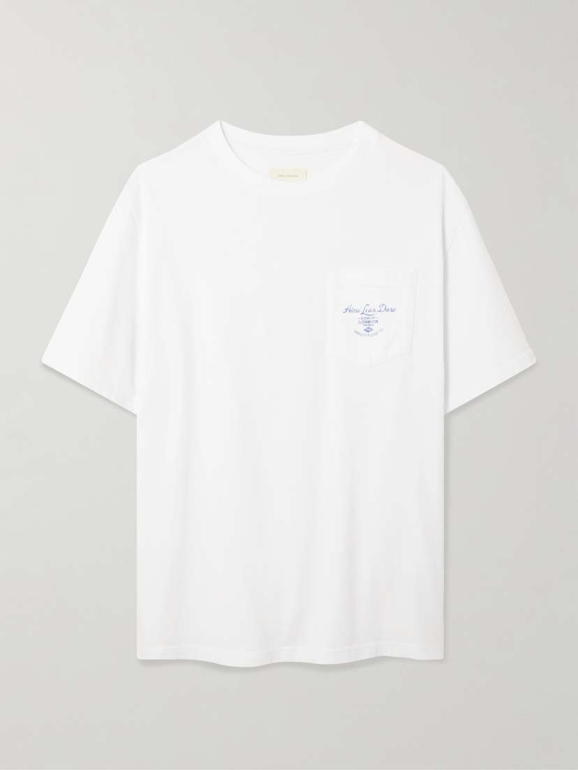 Aimé Leon Dore Clothier Printed Cotton-jersey T-shirt