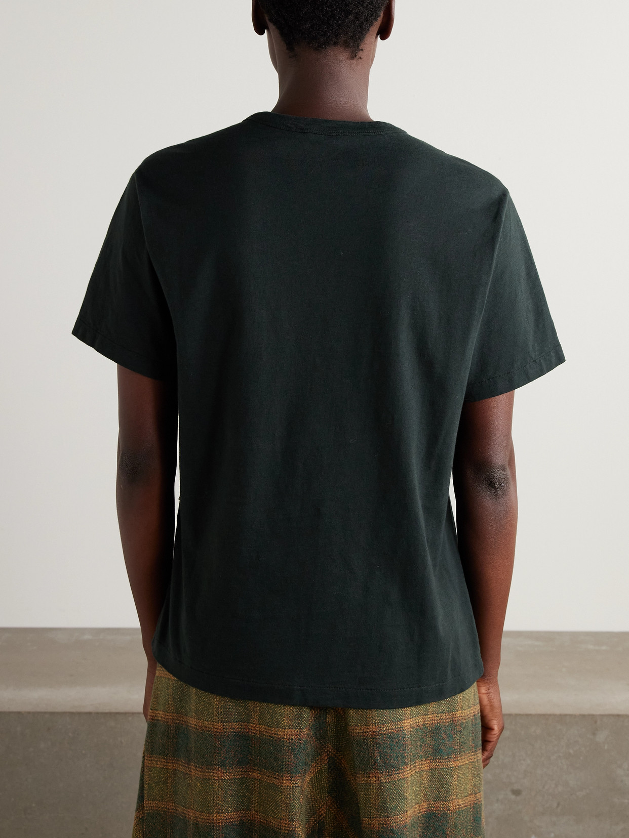 Aimé Leon Dore Printed Cotton-jersey T-shirt In Green