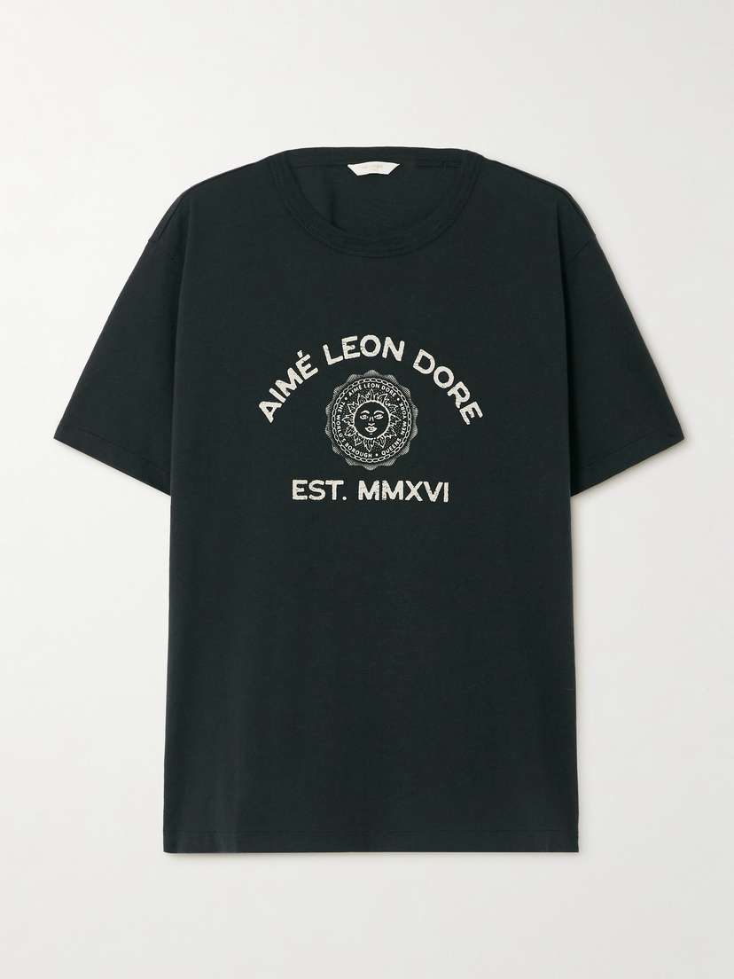 Aimé Leon Dore Printed Cotton-jersey T-shirt