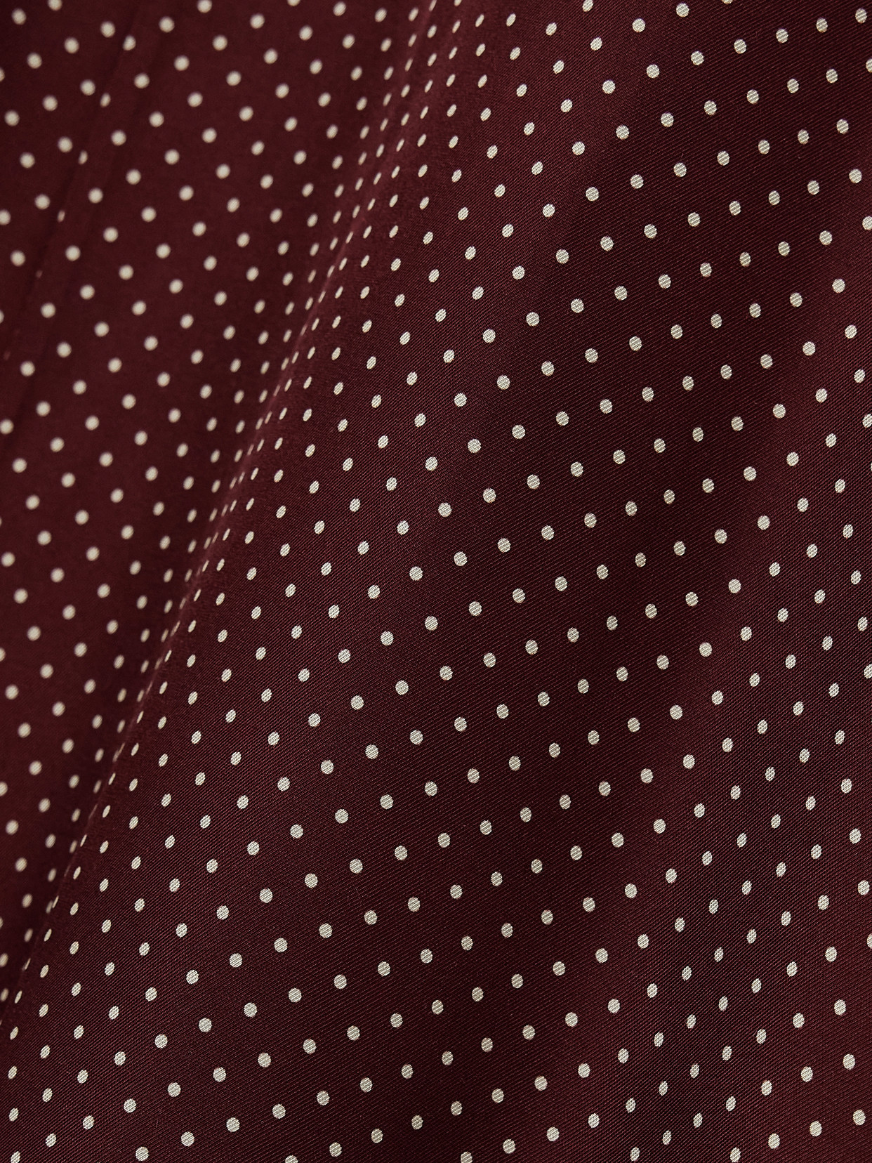 Doen Rosaria Gathered Polka-dot Silk-blend Midi Dress In Brown