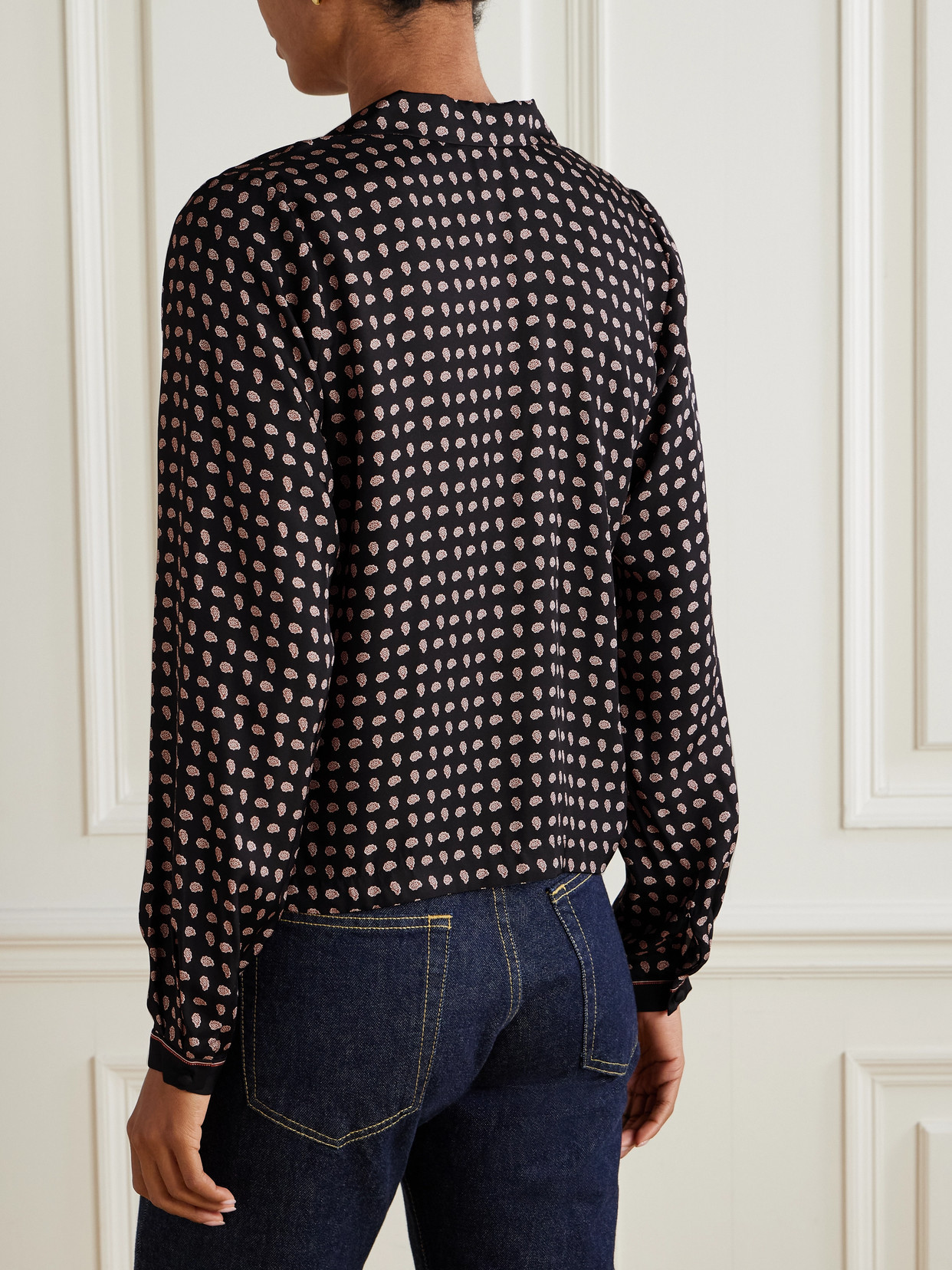 Dôen - Juliana Paisley-Print Silk-Blend Blouse