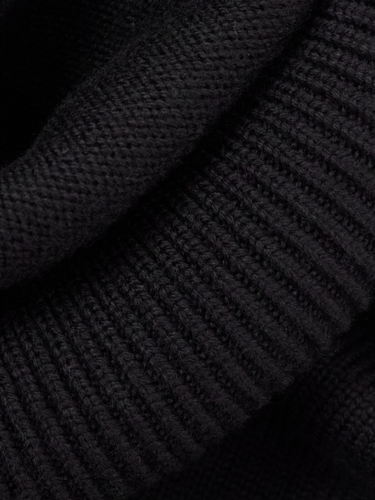 Alaïa Wool Sweater In Black