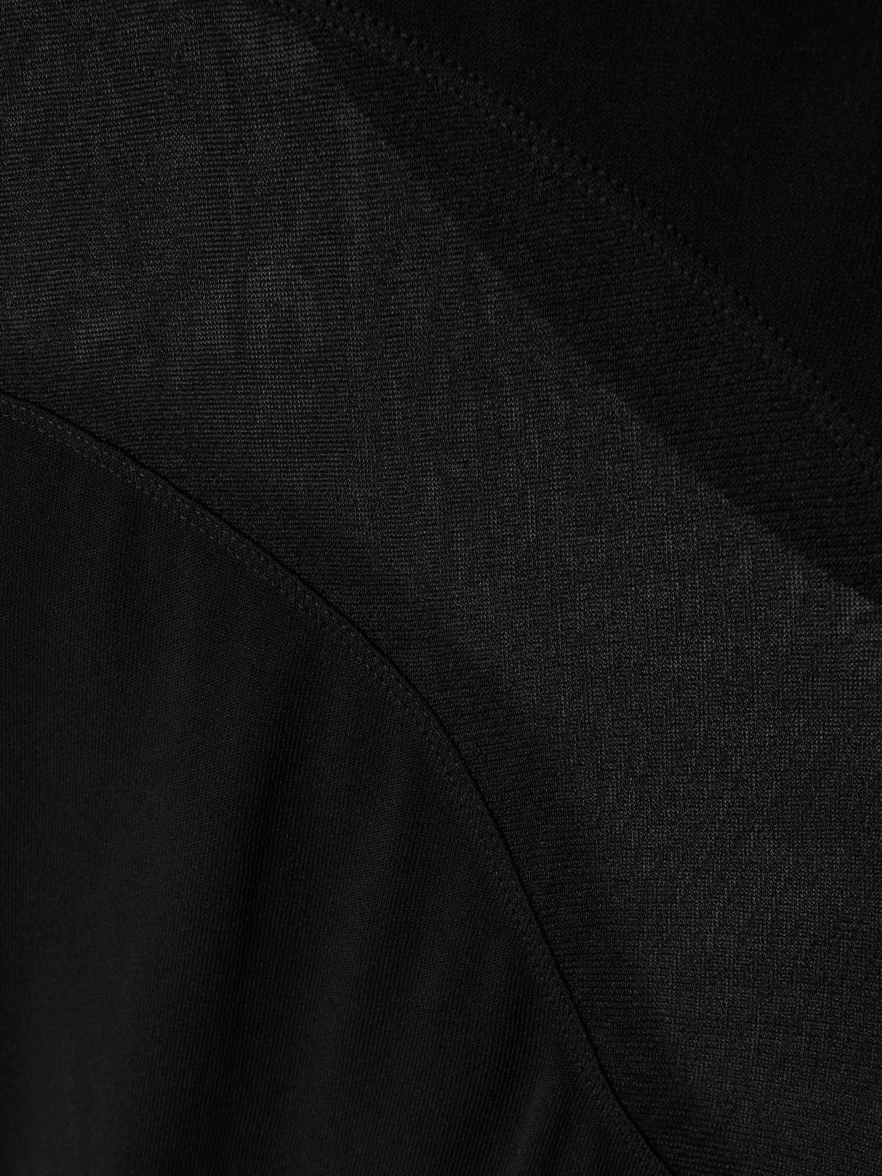 Alaïa Silk Mesh-trimmed Crepe Gown In Black