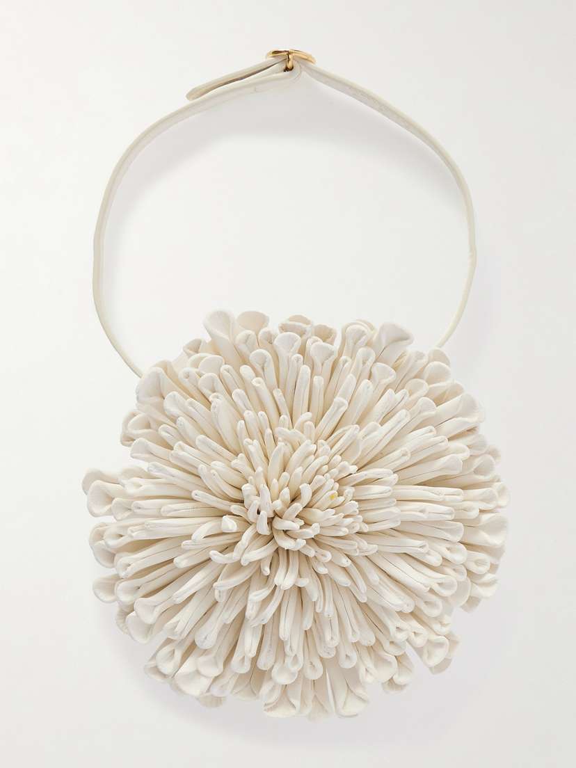 Alaïa Fringed Leather Necklace