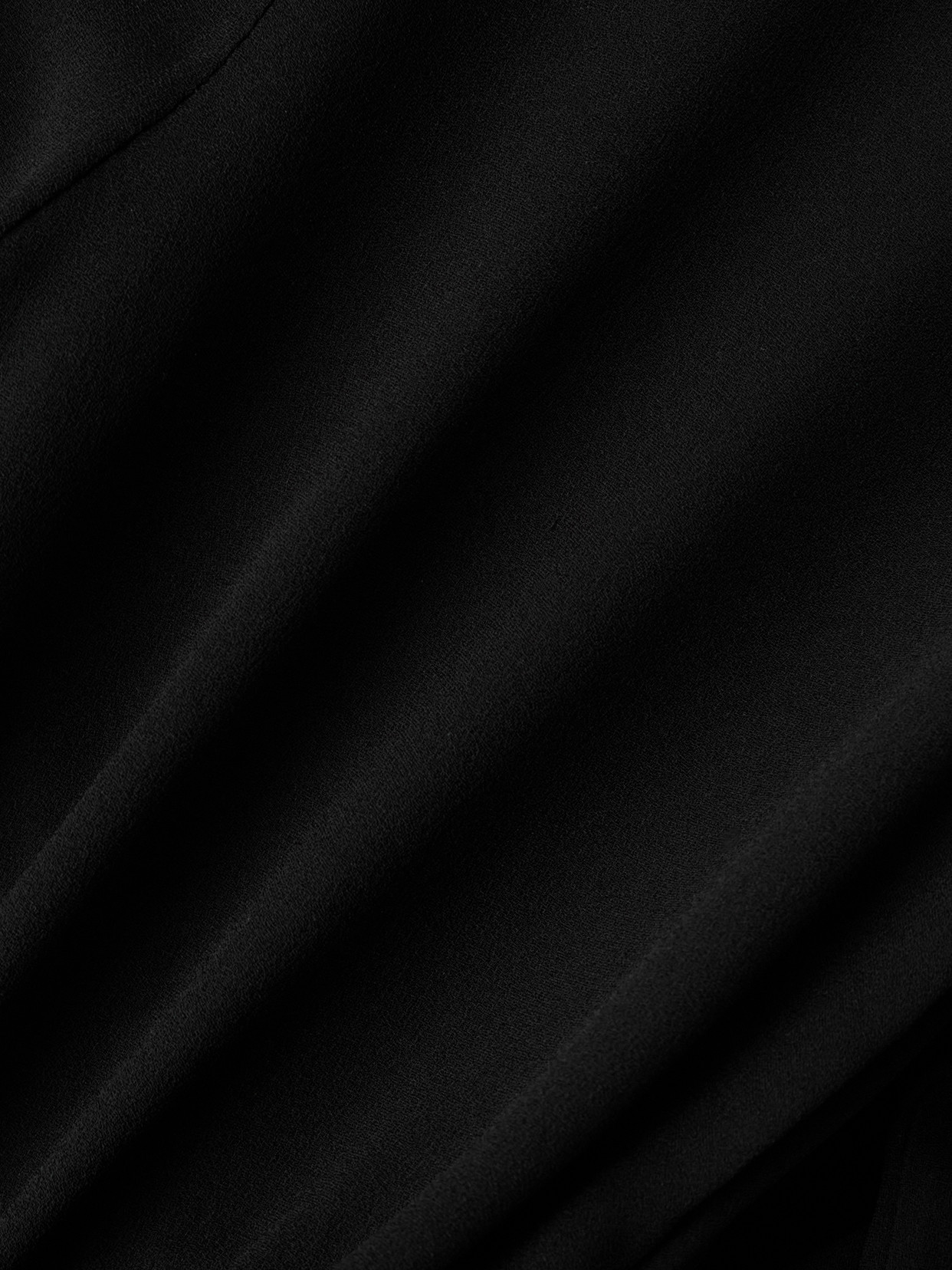 Alaïa - Knotted Crepe De Chine Blouse