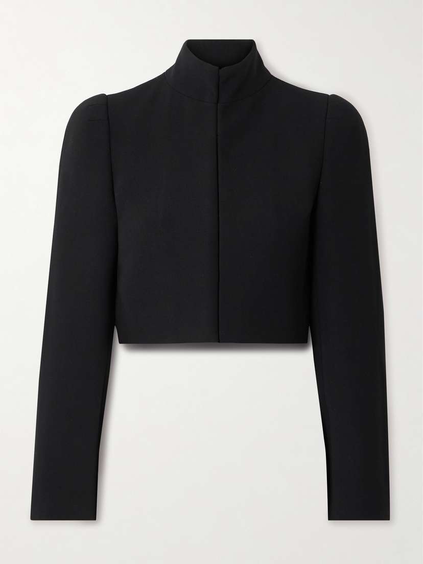 Alaïa Cropped Twill Jacket