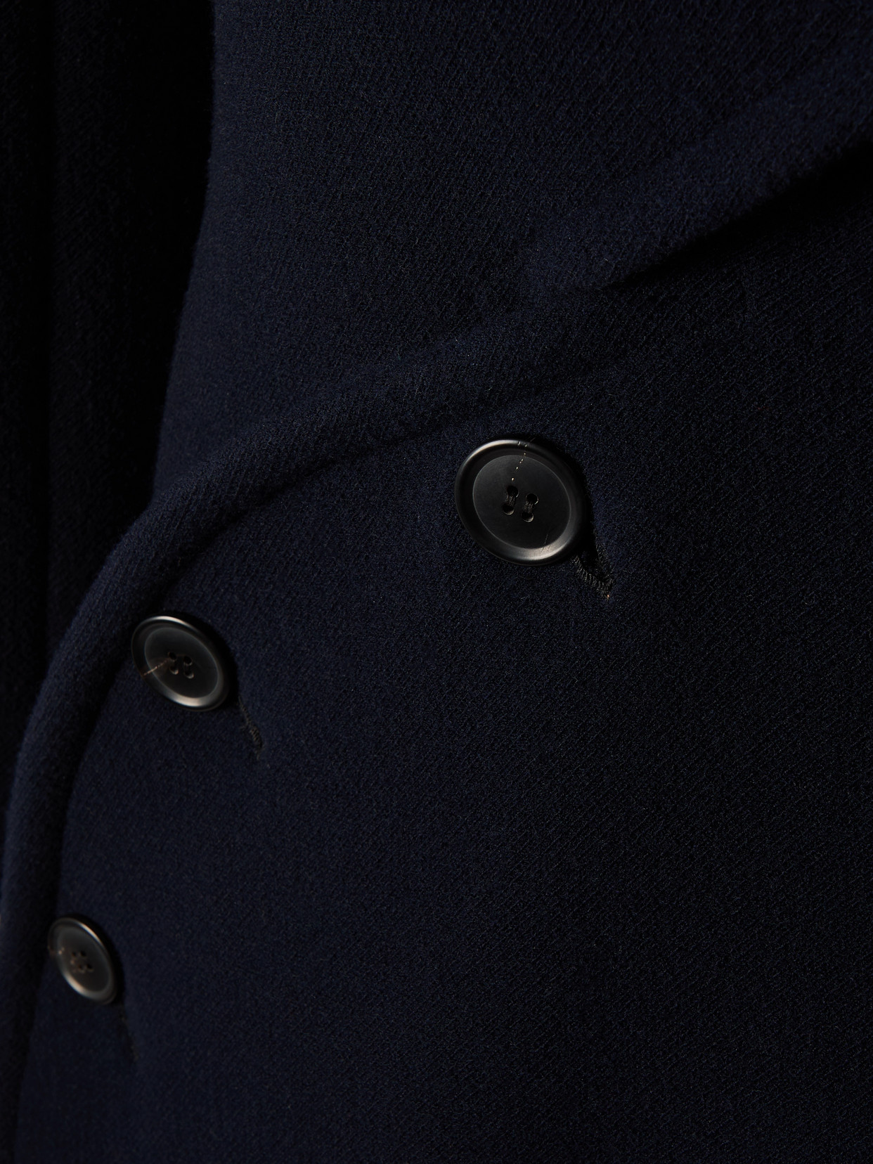 Alaïa Wool Coat In Blue