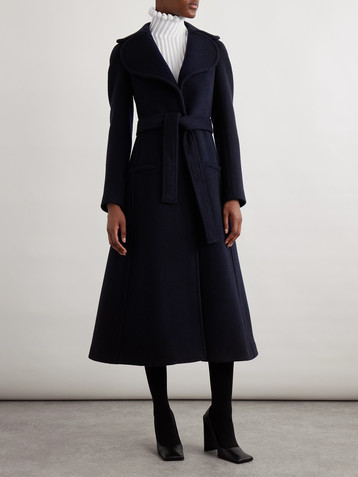 Alaïa Belted wool coat