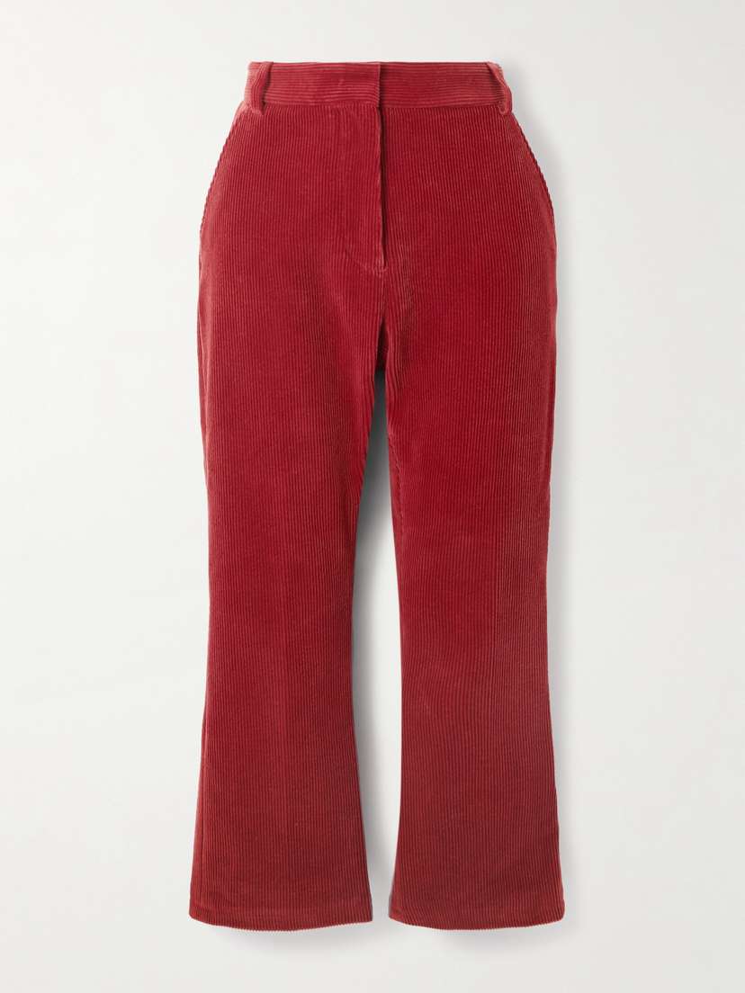 BALLY Cotton-corduroy Flared Pants