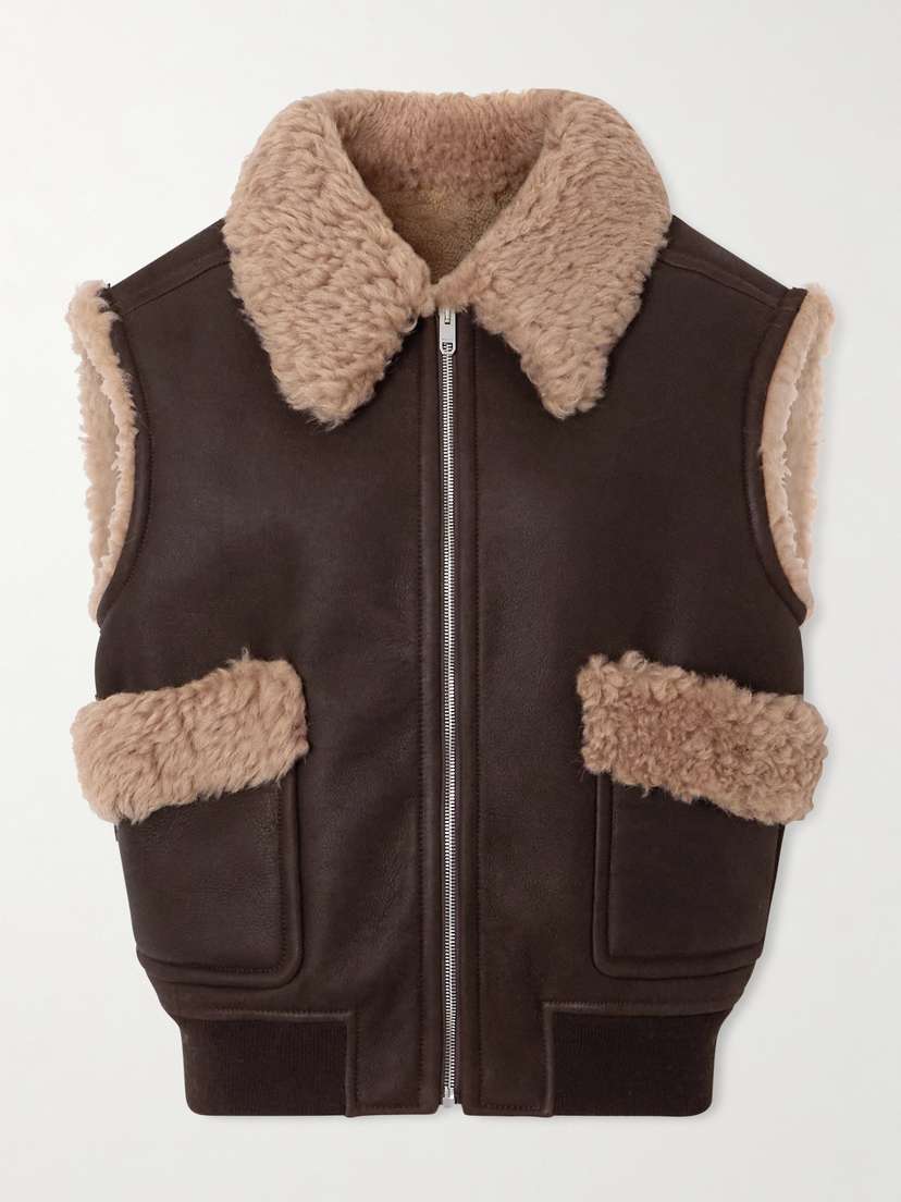 BALLY Shearling Vest