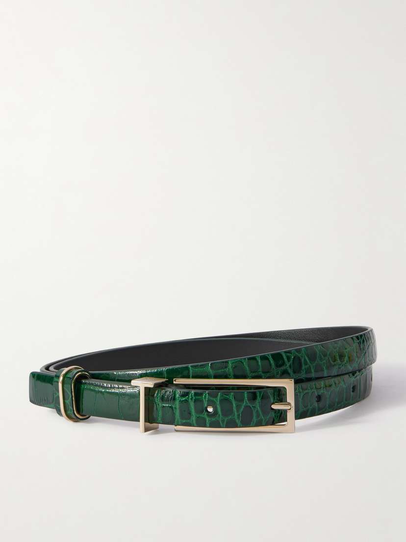 Tom Ford Croc-effect Leather Belt