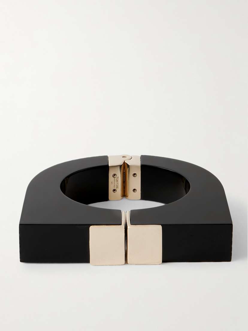 Tom Ford Gold-tone And Plexiglas® Cuff