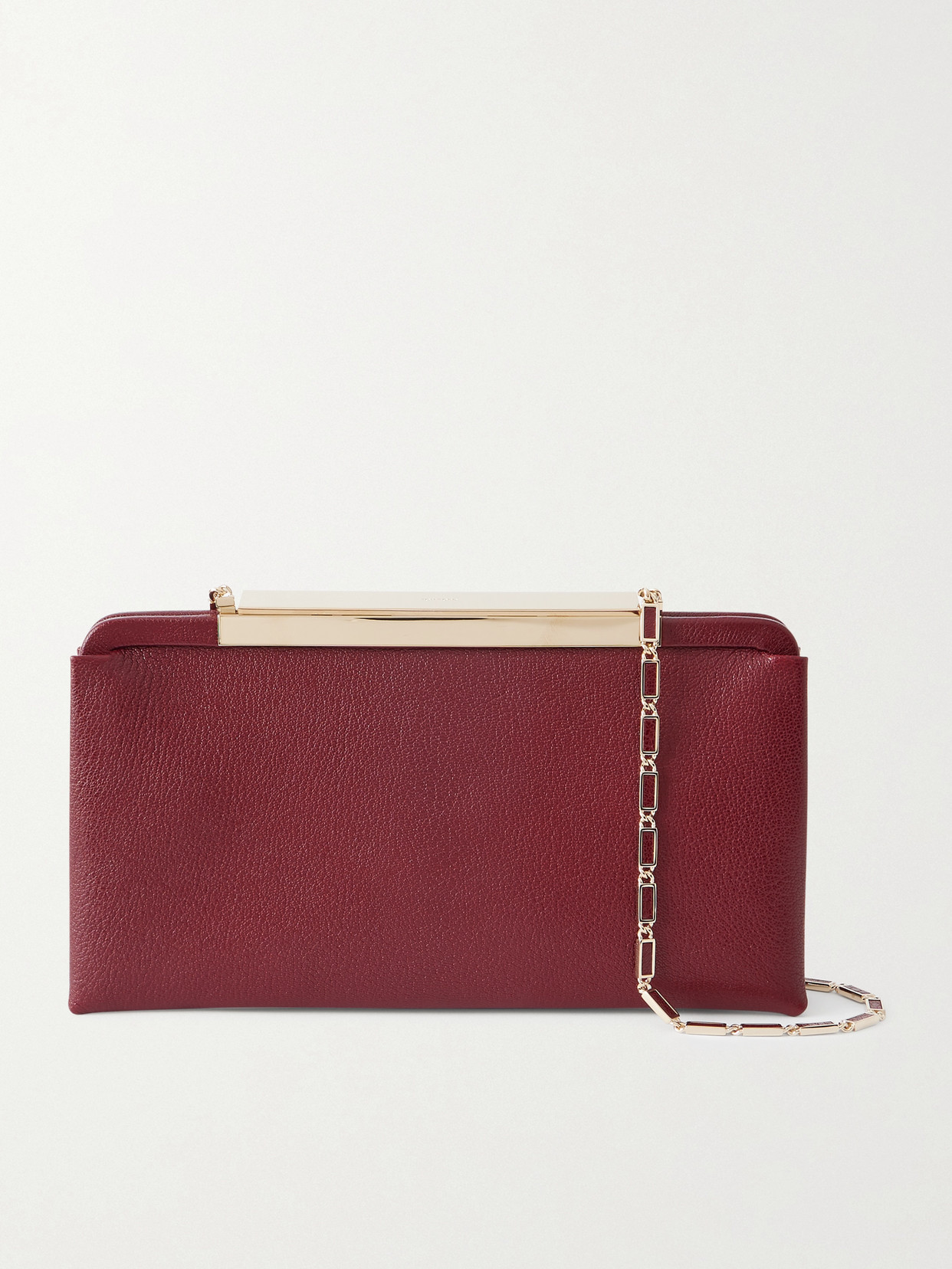 Tom Ford Leather Clutch In Red