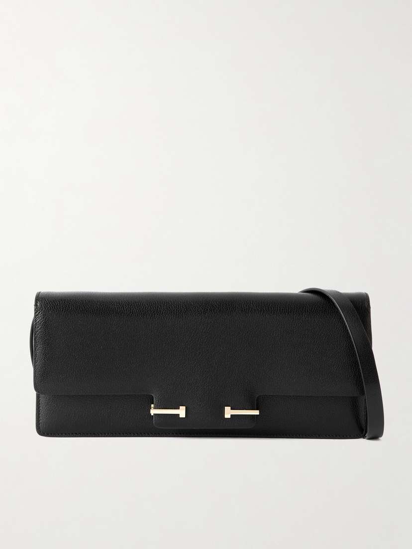 Tom Ford Textured-leather Clutch