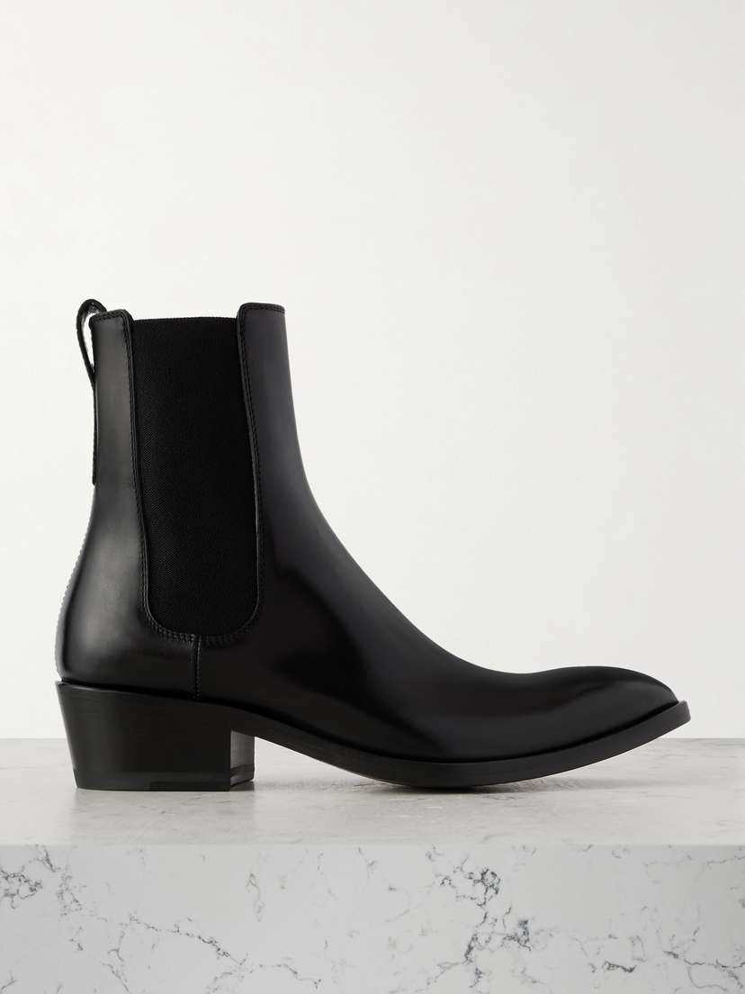 Tom Ford Leather Chelsea Boots